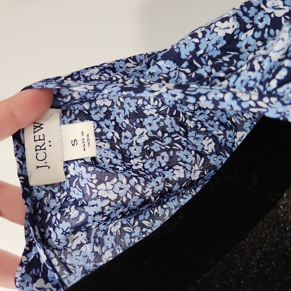 Blue Ruffle Top - J. Crew Factory - Picture 4 of 4